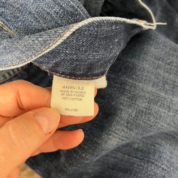 Polo Ralph Lauren Mens Classic Fit Straight Leg Blue Denim Jeans Size 46x32 - Picture 6 of 13